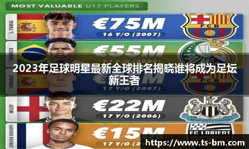 2023年足球明星最新全球排名揭晓谁将成为足坛新王者